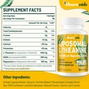 L-Theanine 800mg Supplement with GABA and Magnesium Glycinate - Natural Compound, Sleep and Relaxation (120 Softgels) 3