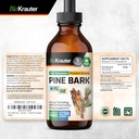 BIO KRAUTER Pine Bark Tincture 4 Fl. Oz. & Gotu Kola Tincture 4 Fl. Oz. 6