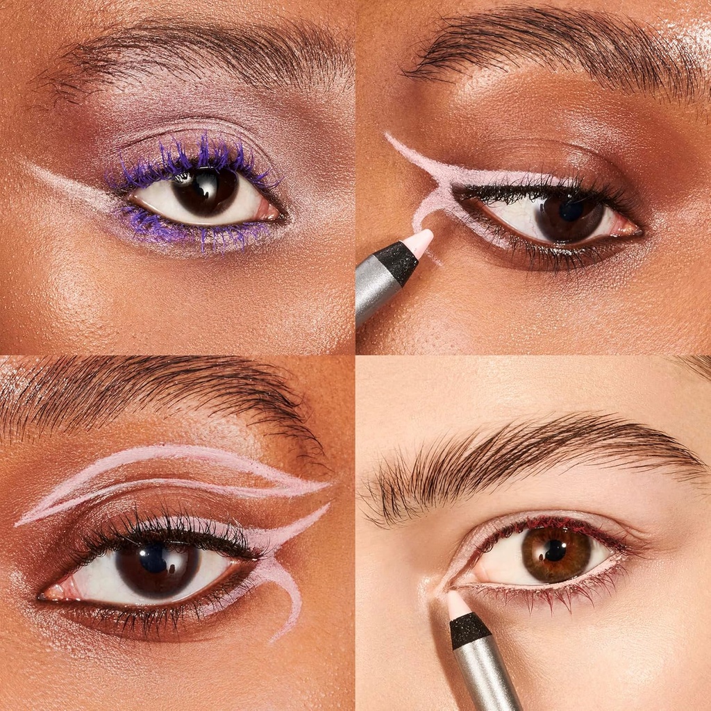 Wonderskin Eyeliner Pencil, 1440 Longwear Pink Eyeliner Pencil - Waterproof, Sharpenable & Smudge Proof 3