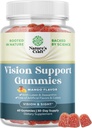 Vision Support Gummies for Adults - Lutein and Zeaxanthin Supplements for Eye Health - Potent Lutein Eye Vitamins for Blue Light Protection Dryness Strain Support & Visual Sharpness - 60 Count 2