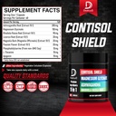 9in1 Cortisol Shield - Magnesium Glycinate & Ashwagandha with Rhodiola, Phosphatidylserine, Passion Flower, L-Theanine, Apigenin, Licorice, Magnolia - Rest Well & Mood Balance - 60 Count 3