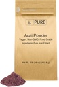 PURE ORIGINAL INGREDIENTS Berry Powder Bundle, (1 lb Each) Acai Powder, Goji Berry Powder, Blueberry Powder, Herbal Supplements 3