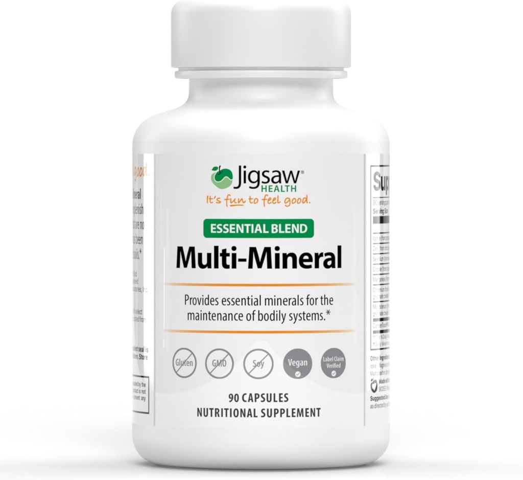 Jigsaw Health Multi-Mineral Essential Blend | 90 Capsules | 90 Servings 2
