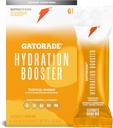 Gatorade Hydration Booster Electrolyte Drink Mix Powder Packets, Tropical Mango, Advanced Electrolyte Blend, No Added Colors, No Artificial Sweeteners, Essential Vitamins A, C, B3, B5, B6, Makes 20 Fl Oz, (6 Pack) 2