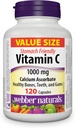 Webber Naturals Vitamin C Calcium Ascorbate 1000 mg · Stomach Friendly, 120 Capsules 2