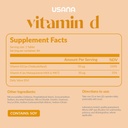 USANA Vitamin D Maximum-Strength 2,000 IU Vitamin D Supplement to Support an Already Healthy Immune System* - 84 Tablets 3