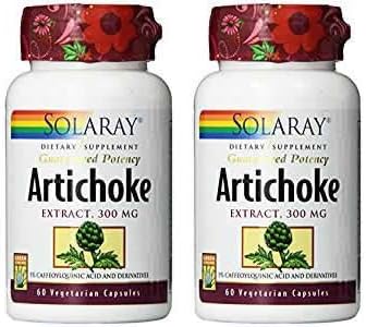 Solaray Artichoke Leaf Extract, 300mg, 60 Count (2 Pack) 2