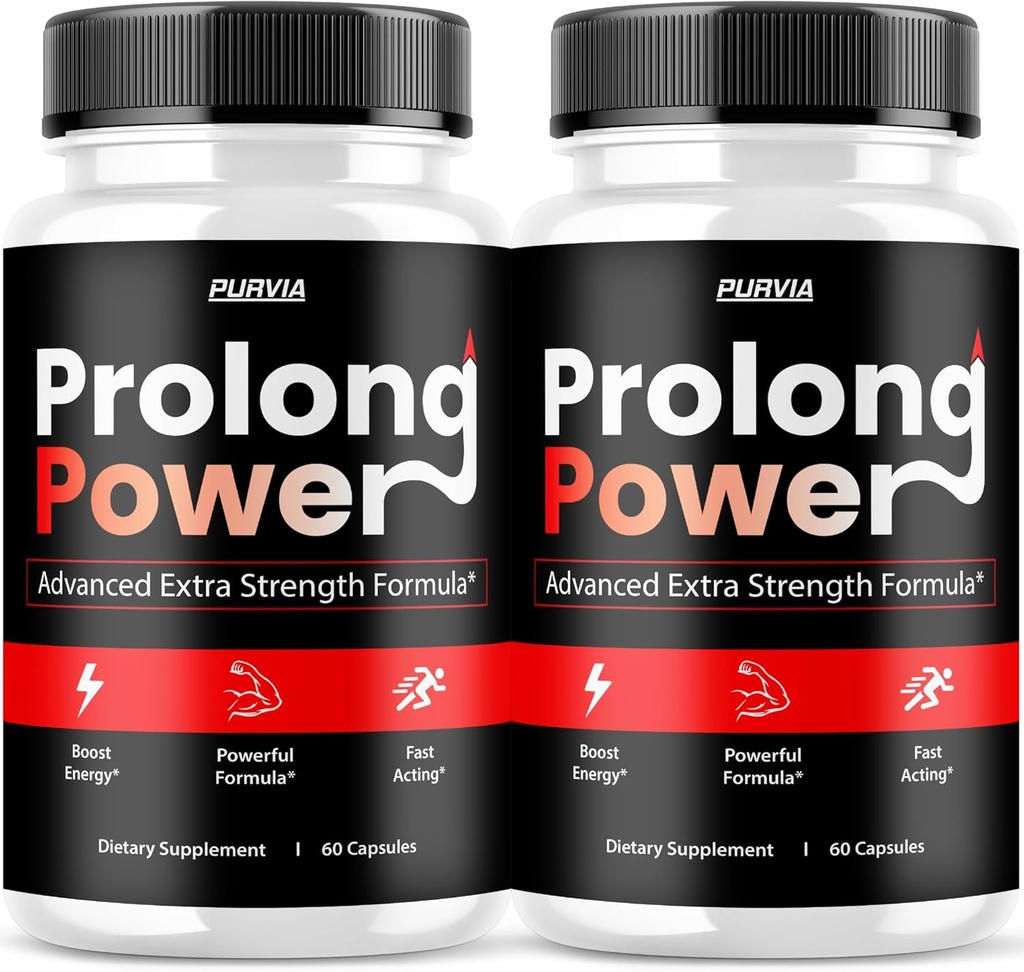 (2 Pack) Prolong Power Pills - Official Formula - Prolong Power Capsules Advanced Strength Formula Overall Wellness Prolong Powder Pills Supplement, Maximum Wellness ProlongPower (120 Capsules) 2