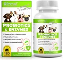 Probiotics for Dogs, 180 Chews Dog Probiotics and Digestive Enzymes, Promotes Gut Health, for Bowel Support, Immunity Health 2