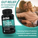 Kidney Support Supplement Bladder & Colon Cleanser Detox - Organic Kidney Bladder Supplements Drops, 15 Day Intestinal Cleanse Pills Probiotic - Renal Cleanse Detox Urinary Tract Bowel Movement 6