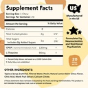 PYM Citrus Mood Chews Support for Stress, Worry & Overwhelm, 120 Count | 130mg GABA, 90mg L-Theanine | Vegan, Non-GMO, Gluten-Free, No Added Sugar | All-Natural Mood Balance Supplement Made in USA 3