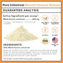 Wholistic Pet Organics Bovine Colostrum Powder - 1 Oz - Seasonal Dog Allergy Relief - Itch Relief for Dogs - Natural Anti Itch Supplement for Dogs - Made in USA - Alternative to Dog Allergy Chews 4