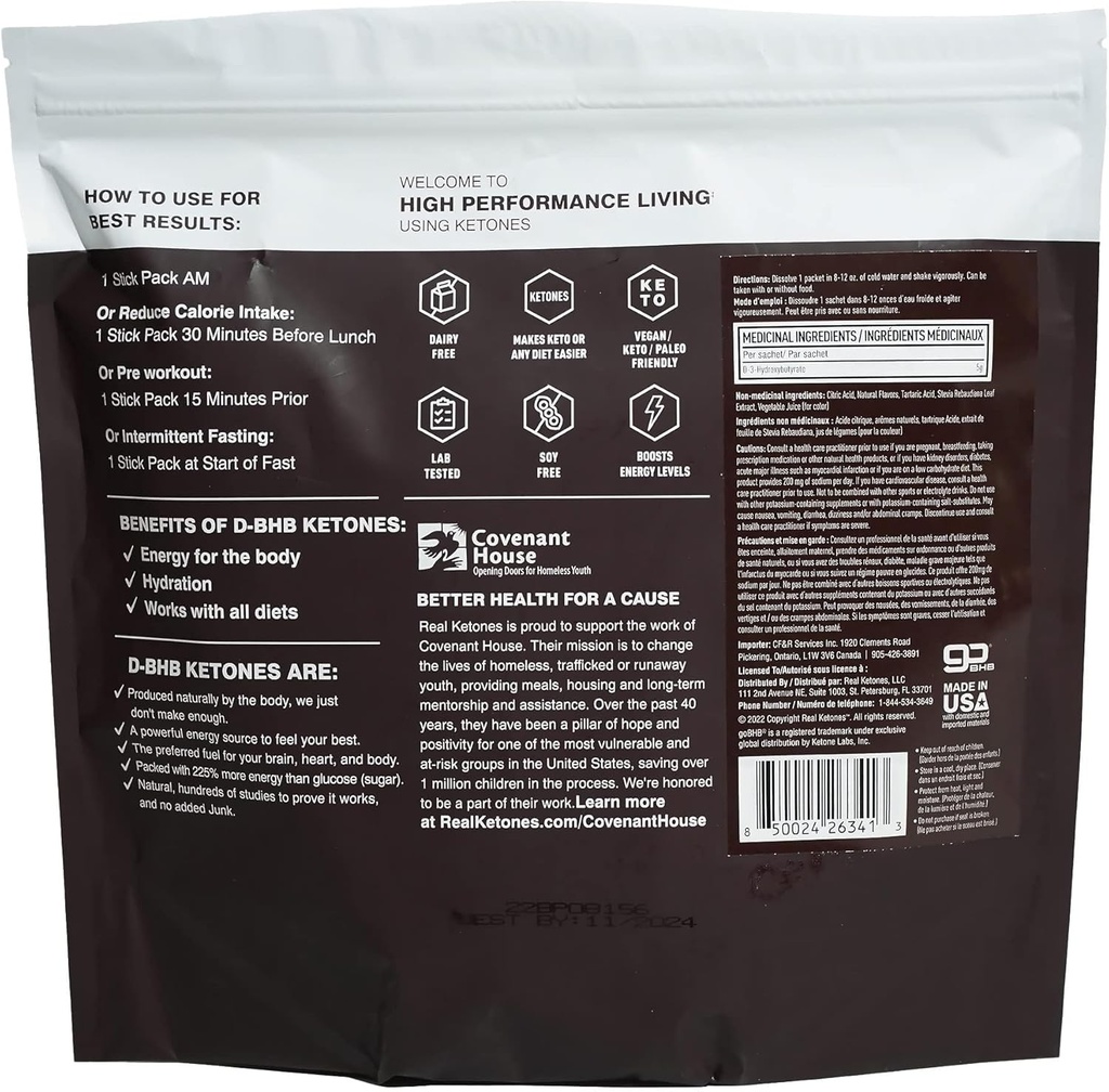 Real Ketones Intermittent Fasting Drink Mix Bundle for Weight Loss Support Black Cherry Shift Electrolytes & Intermittent Fasting Electrolytes for Men with BHB Exogenous Ketones (30 Count Each) 5
