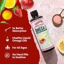 Barlean's Pink Lemonade Vegan Omega 3 Supplement, Liquid Algae Oil with 630 mg EPA & DHA, Plant Based Omegas from Algal Oil, Non-GMO & Gluten Free, 16 oz 5