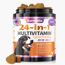 Dog Vitamins, 24 in 1 Dog Vitamins and Supplements 200 Chews with Glucosamine Probiotics Omega-3 Dog Multivitamins Chewable for Hip & Joint, Skin & Coat, Immune Health, Digestive (Chicken) 2