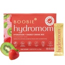 Boobie Hydromom Superfood Electrolyte Drink Mix, Strawberry Kiwi | Refreshing Energy & Hydration Boost for Mamas | On-The-Go & Travel Essentials for Pregnancy, Lactation, & Beyond, 15 Packets 2