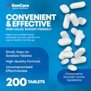 GenCare Mucus Relief Expectorant Guaifenesin 400 mg 200 Tablets Value Pack - Fast Acting Thinning of Mucus for Colds, Chest Congestion, Flu, Coughing and Allergies 5
