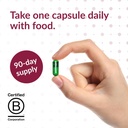 Bariatric Advantage Ultra Solo Without Iron - Once-Per-Day Daily Multivitamin - for Bariatric Patients - with Thiamin, Vitamin A & More - Gluten Free - 90 Capsules 4