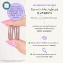 Whole Food Prenatal Vitamins (120 Capsules) Natural Support for Maternal and Fetal Health, Prenatal Multivitamin for Women with Choline, B Vitamins and More, Vegan, No Soy, Gluten or Dairy 6