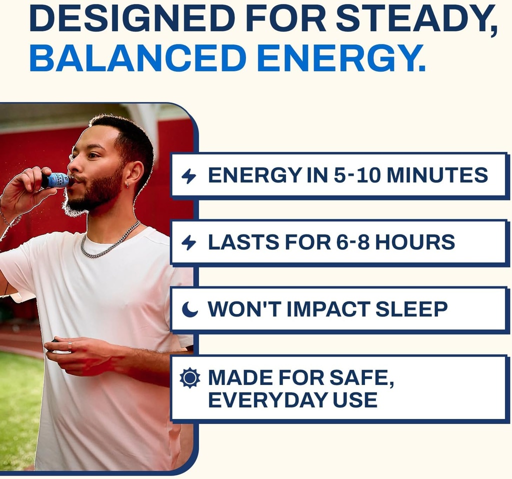 Ethan's Organic Clean Energy Shots Pomegranate Blueberry, Sugar Free Natural Pre-Workout Focus Boost, Gluten Free, Vegan, B6 & B12 Vitamin C with Green Tea Extract and Guayusa (2 Pack of 2oz Shots) 4