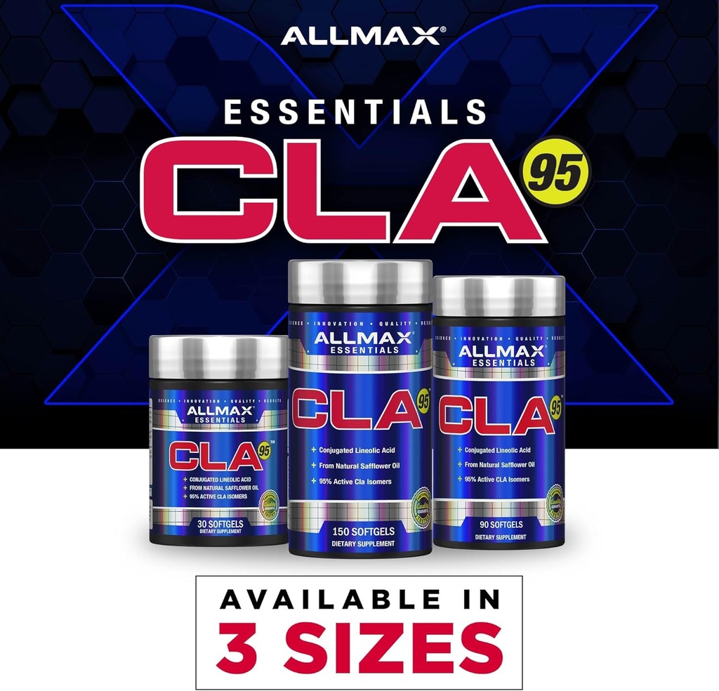 Allmax Nutrition - CLA (95% conjugated linoleic Acid) - 90 Softgels 6