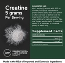 SMARTERNUTRITION Creatine Monohydrate Powder, 5000mg (5g) Per Serving - Creatine Powder for Women & Men, Unflavored, Pre-Workout & Post Workout Support for Muscle Mass & Hydration [100 Servings] 5
