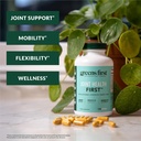 Greens First Joint Health First - Natural Joint Support Supplement with MSM, Turmeric, Ashwagandha, & Ginger - for Joint Support - Non-GMO/Dairy-Free/Gluten-Free (120 Softgels) 3