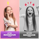 Kids Magnesium 120 count and Magnesium 60 count Gummies Sugar-Free - Calm Magnesium Gummies Supplement for Children, Sugar-Free Magnesium Calm Chews for Kids & Adults 3