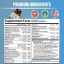 Brain Booster 40-in-1 Formula Supplement for Focus, Memory, Clarity, Energy | for Men & Women, Cognitive Function Nootropic Support with DMAE, Brain Health Formula | (180 Capsules - 90 Day Supply) 3