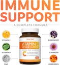 Bundle of Vitamin C Immune Support & Irish Sea Moss - Refresh & Revive Set - Vitamin C Immune Support with Zinc (60 Veg Capsules) & Irish Sea Moss with BioPerine (Non-GMO & Organic) - 60 Caps 5