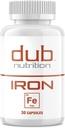 Iron - Iron Supplement, Efficient Absorption & Gentle on Stomach - No Nausea, No Synthetic Fillers - Small Clean Gelatin Capsules - Supports Daily Nutritional Needs - 30 Capsules 2