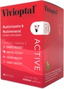 Vivioptal Active, 90 Softgels, Ginseng & Omega 3, Multivitamin & Multimineral, Gluten Free, German Formula 2