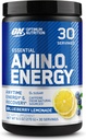 Optimum Nutrition Amino Energy - Pre Workout with Green Tea, BCAA, Amino Acids, Keto Friendly, Green Coffee Extract, Energy Powder - Blueberry Lemonade, 30 Servings (Packaging May Vary) 2