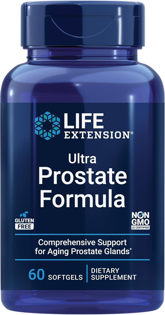 Life Extension Ultra Prostate Formula & Magnesium Caps, 500 mg, Magnesium Oxide, Citrate, Succinate, Heart Health, Healthy Bones, Metabolism Support, 100 Vegetarian Capsules 3