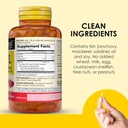 MASON NATURAL Omega,3 Fish Oil, 180,Day Supply, 1000mg with EPA and DHA for Joint Support, 60 Softgel Pills (3 Pack) 6