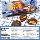 Sweet Nothings, Variety Pack: Chocolate, Apple Cinnamon, and Oatmeal Raisin, USDA Organic Nut Butter Bites Protein 6-2 Bite Value Packs (2 of each flavor) - No Added Sugar 3