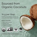 Sports Research Keto MCT Oil from Organic Coconuts - Fatty Acid Fuel for Body + Brain - Single Ingredient C8 Caprylic Acid - Perfect in Coffee, Tea, & More - Non-GMO & Vegan - Unflavored (16 Oz) 3