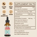 Liposomal Glutathione Liquid 2000MG – Antioxidant Detox Supplement for Women & Men, Aging Defense, Liver Function & Energy, with Hyaluronic Acid + Aloe Vera + Vitamin C, Natural & Vegan, 12 FL.OZ 3