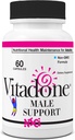 NSC Male Bedroom Support - Nutrients for Wellness in The Bedroom - Complements Original Balance Systems, Moods, Mens Energy & Vigor - Niacin, Zinc, Fenugreek, Maca Powder, Caffeine - 60 ct. 2