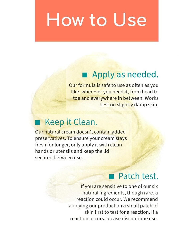 Organic Manuka Skin Soothing Cream for Sensitive Dry Skin, Original Formula, Itch Relief, Honey Eczema Relief, Natural Psoriasis Moisturizer & Dyshidrotic Eczema Balm for Face and Body (4 OZ) 6