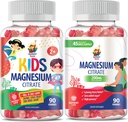 Magnesium Gummies for Adults & Magnesium Gummies for Kids & Adults - 100mg - Calm Magnesium Chews - Magnesium Citrate Chewable Supplement for Mood & Muscle Support 2