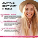 D-Mannose 2000mg with Cranberry 500mg & Hibiscus - Clinically Tested Strength for Urinary Tract Health - Supplement for Women - Bladder, Liver & Microflora Support - Made in USA - Vegan, Pack of 2 3