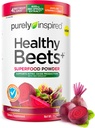Purely Inspired Healthy Beets Superfood Powder, Unflavored - Super Beet Root Powder with Red Spinach Extract, Vitamin C & Zinc for Immune Support - Supports Nitric Oxide Production for Men & Women 2