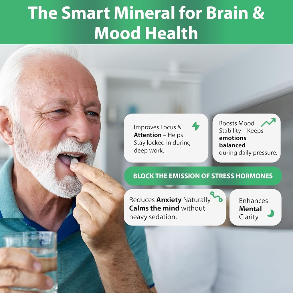 Dr. Hans Nieper Lithium Orotate 5mg, 200 Count, Lab Tested, Non-GMO, Gluten Free, Vegan Friendly, Supports Brain Health 5