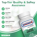 Dr. Hans Nieper Lithium Orotate 5mg, 200 Count, Lab Tested, Non-GMO, Gluten Free, Vegan Friendly, Supports Brain Health 6