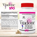 Female Supplement - Complements Original Nutrients for Enhanced Pleasure in The Bedroom - Balance Systems, Moods, Energy, Overall Wellness - Maca Root, Ginseng, L-Arginine - 60 ct. 3