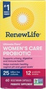 Renew Life Women's Probiotic Capsules, Supports pH Balance for Women, Vaginal, Urinary, Digestive and Immune Health, L. Rhamnosus GG, Dairy, Soy and Gluten-Free, 25 Billion CFU - 30 Ct 6