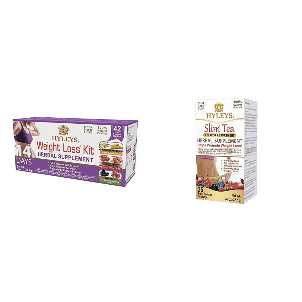 Hyleys 14 Day Weight Loss Tea and Slim Tea 5 Flavor Assortment 2