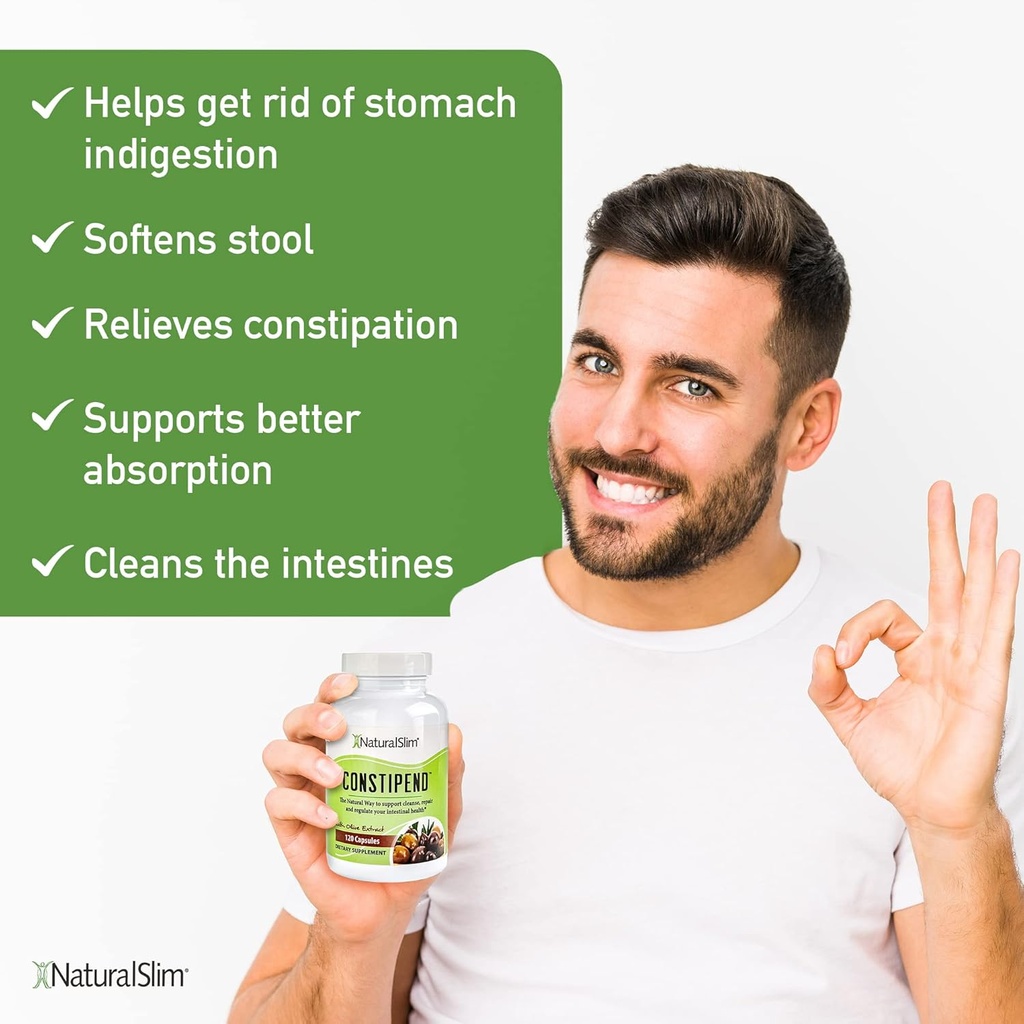NaturalSlim Constipation Aid Bundle – Constipend, Magicmag C and Kadsorb Bundle - Better Digestive System and Intestinal Health, Rich in Magnesium Citrate and Potassium | Formulated by Frank Suarez 4