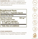 Solgar Tart Cherry 1000 mg, 90 Vegetable Capsules (Pack of 2) - Antioxidant with Quercetin, Chlorogenic Acid & Anthocyanins Compounds - Non-GMO, Vegan, Gluten Free, Dairy Free - 180 Total Servings 4